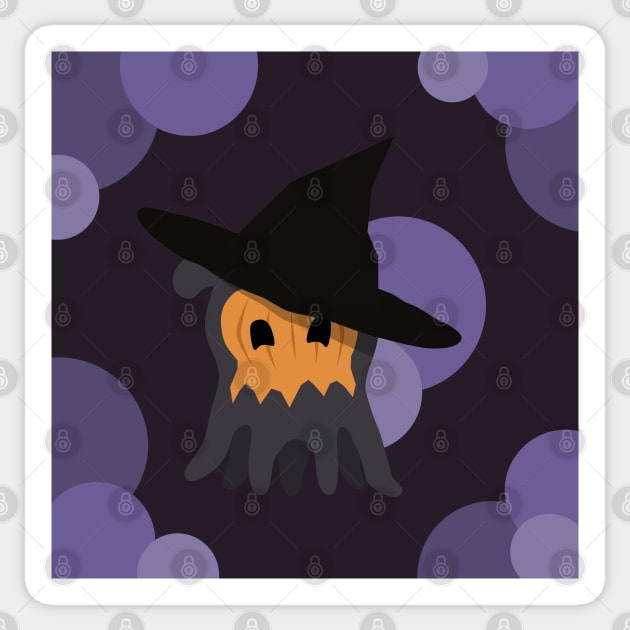 Witch Flapjack Octopus Sticker by OctopodArts